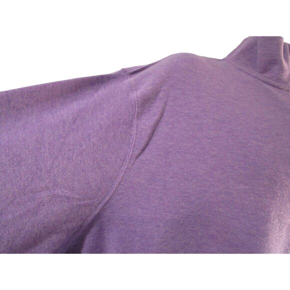 Polo Ralph Lauren Estate Rib Quarter Zip Light Purple Cotton Men's XXL EUC - Picture 11 of 16
